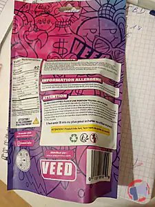 Rappel produit THC Brownies Bites VEED