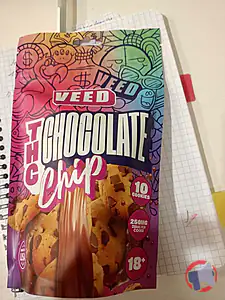 Rappel produit THC Chocolate Chip (cookies) VEED