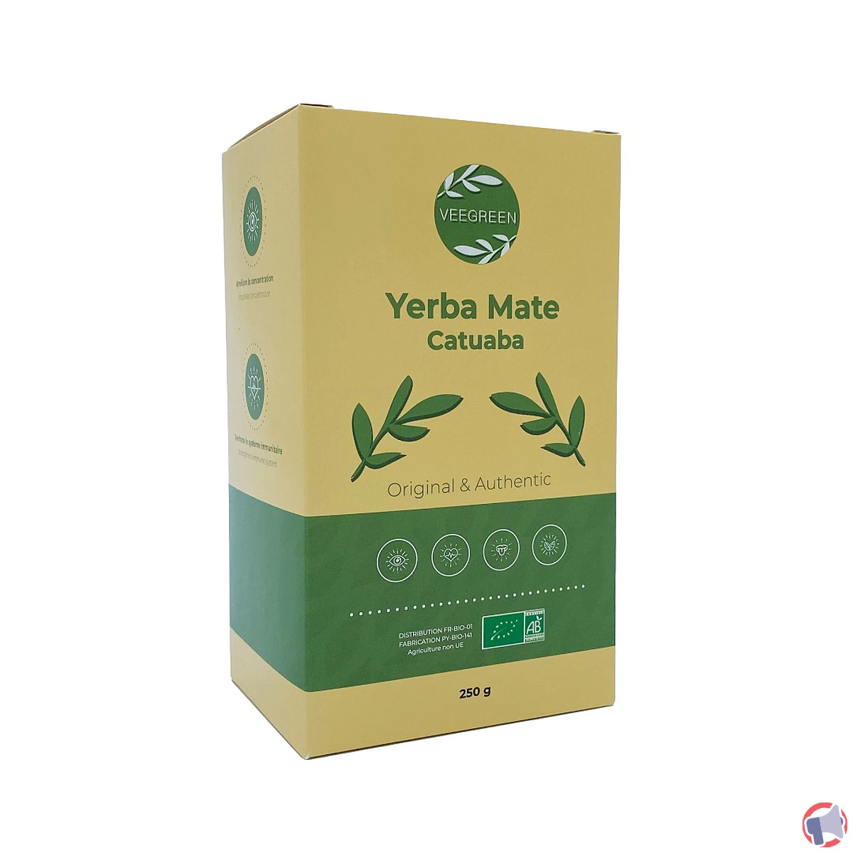 Rappel de produit : Yerba Mate Catuaba de la marque VEEGREEN