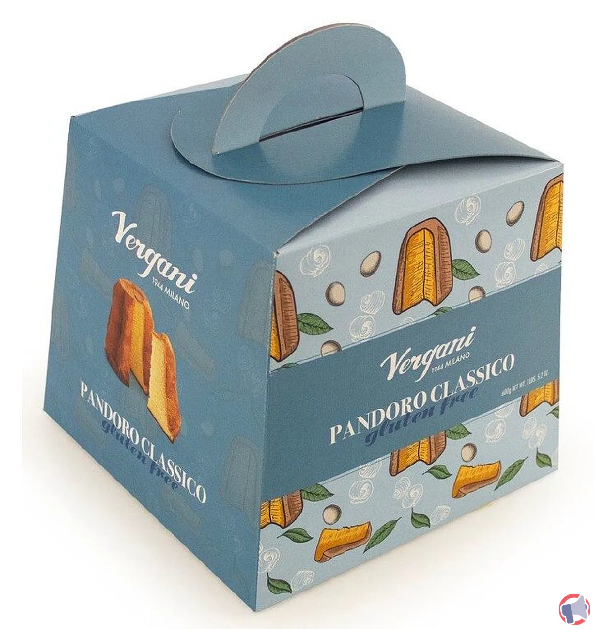 Rappel de Vergani gluten free classic pandoro 600g