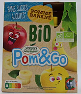 Rappel produit Compote BIO Les Vergers Gourmands (photo numéro 1)