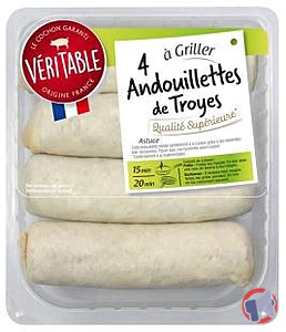 Rappel produit Andouillettes de Troyes Véritable