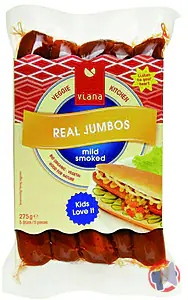 Rappel produit Veggie Real Jumbos Hot Dog Viana