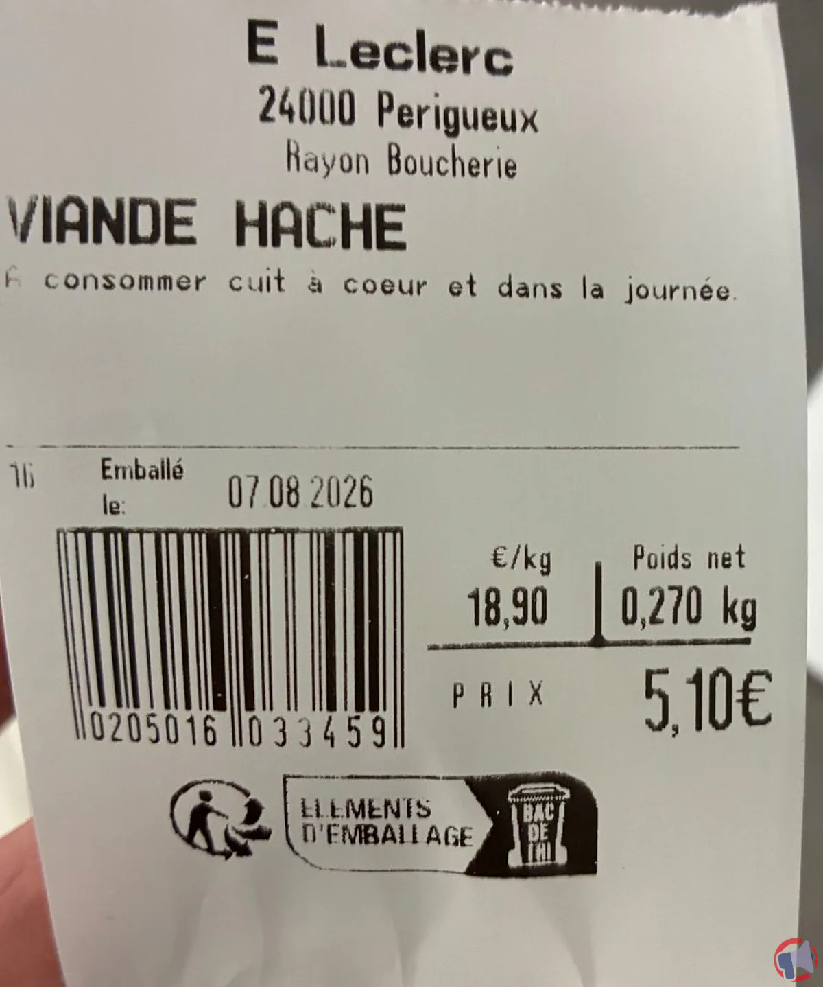 Rappel viande hachée : risques, vérifications et démarches à suivre