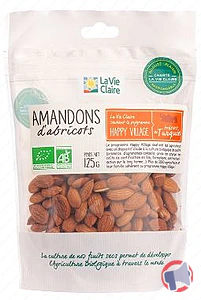 Rappel produit AMANDONS D'ABRICOT LA VIE CLAIRE