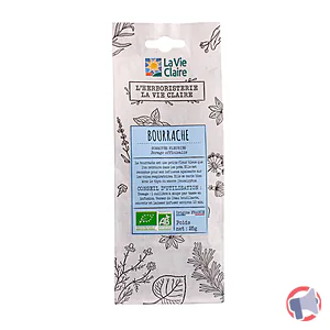 Rappel produit Bourrache sommités fleuries LA VIE CLAIRE