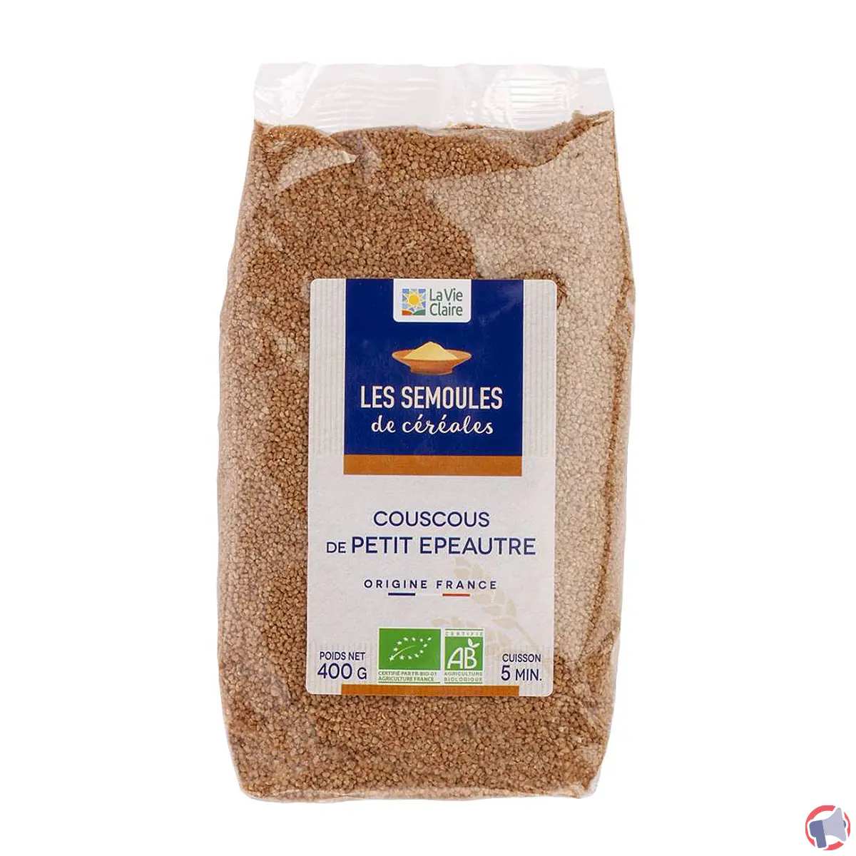 Rappel produit Vie-Claire couscous petit épeautre bio : informations et recommandations