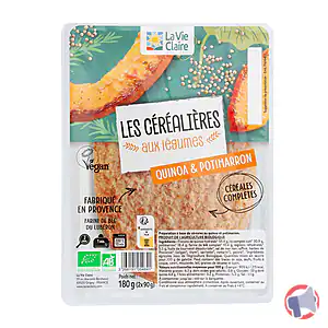 Rappel produit GALETTES QUINOA/POTIMARRON 2X90G LA VIE CLAIRE