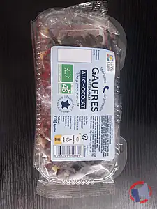 Rappel produit Gaufres Pur beurre chocolat noir La Vie Claire La Vie Claire