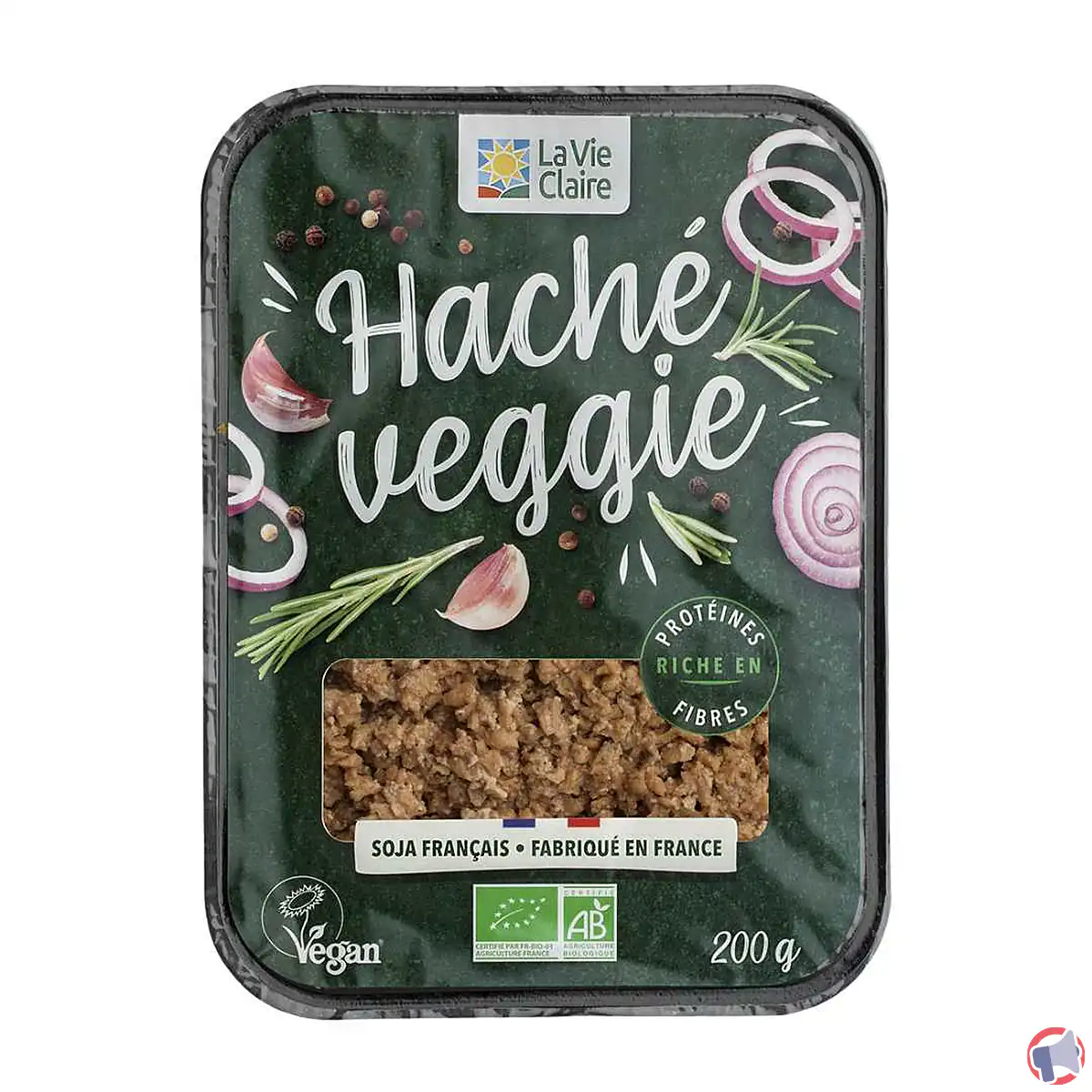 Rappel vie claire haché végétal nature 200g