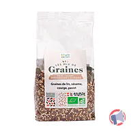 Rappel produit LA VIE CLAIRE MELANGE DE GRAINES DE LIN/SESAME/COURGE/PAVOT