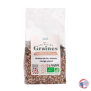 Rappel produit MELANGE DE GRAINES DE LIN/SESAME/COURGE/PAVOT LA VIE CLAIRE
