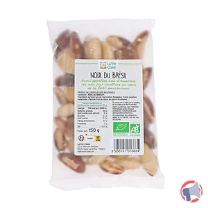 Rappel produit NOIX DU BRESIL 150G LA VIE CLAIRE
