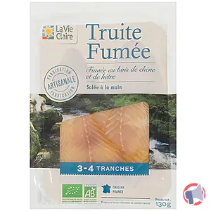 Rappel produit Truite fumée bio La Vie Claire