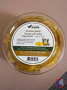 Rappel produit ANANAS SECHE VIETNAM XANH
