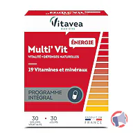 Rappel produit VITAVEA BIEN ETRE VITAVEA BIEN ETRE Multi'Vit Energie