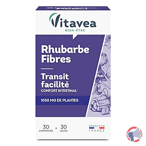 Rappel produit VITAVEA BIEN ETRE Rhubarbe Fibres VITAVEA BIEN ETRE