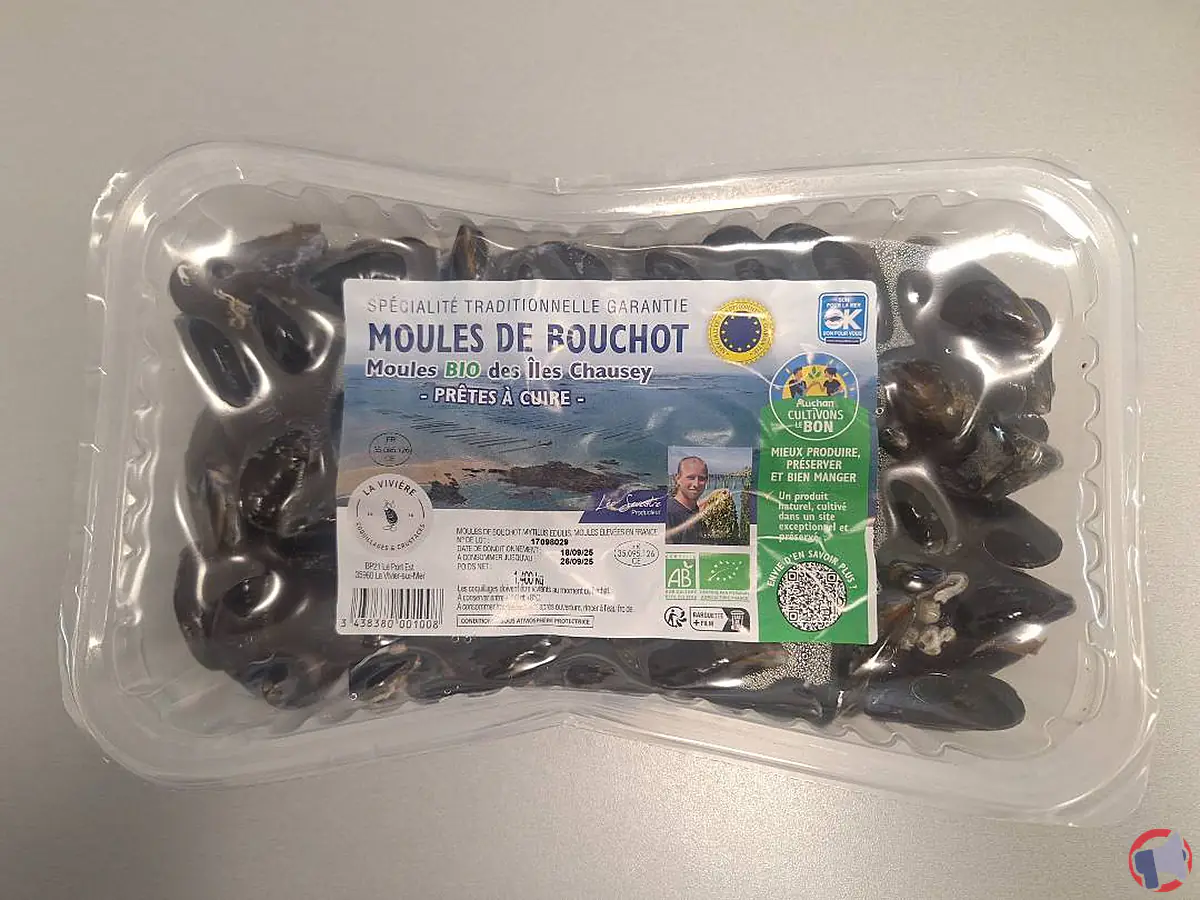 Rappel : viviere barquettes 14kg moules bouch – Alerte sanitaire