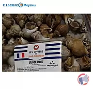 Rappel produit LES VIVIERS de SAINT COLOMBAN Bulot cuit