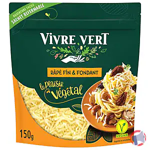 Rappel produit Râpé Fin & Fondant VIVRE VERT