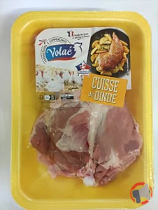 Rappel produit CUISSE DE DINDE VOLAE