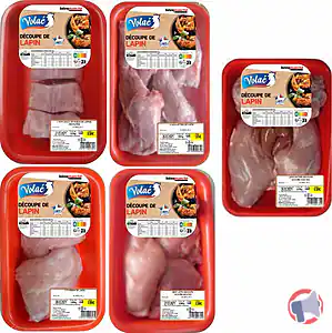 Rappel produit DECOUPES DE LAPIN VOLAE