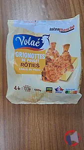 Rappel produit Grignottes de poulet rôties VOLAE