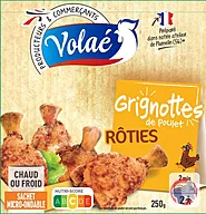 Rappel produit Grignottes de poulet rôties VOLAE (photo numéro 1)