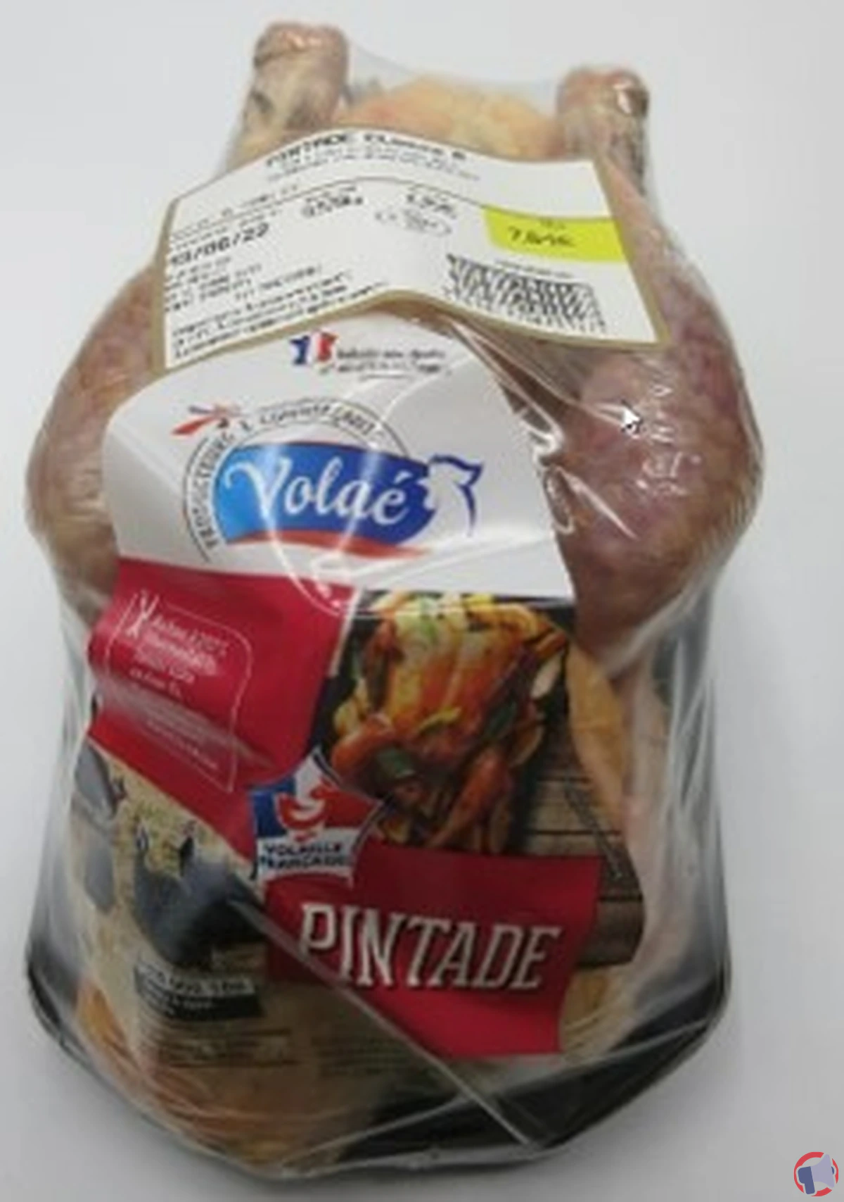 Rappel produit : Pintade Volaé vendue chez Intermarché