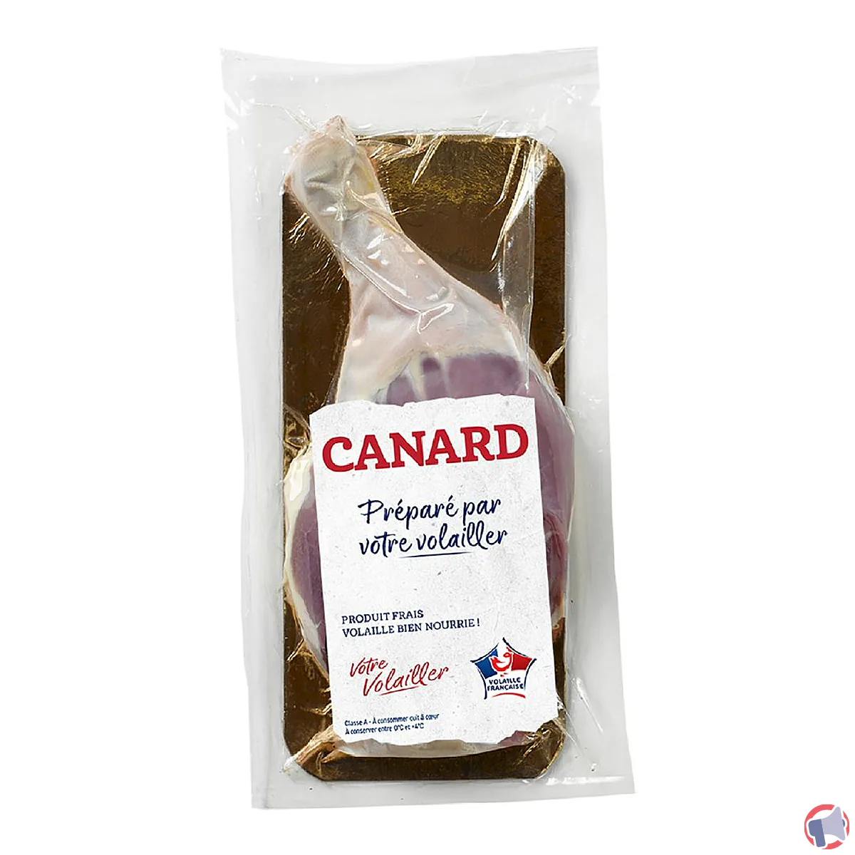 Rappel de produit : Cuisse de canard de la marque Votre Volailler pour cause de Listeria