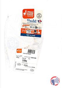 Rappel produit Filet de poulet thym citron Les volaillers de Keranna