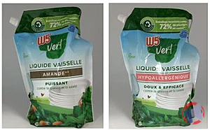 Rappel produit Recharge liquide vaisselle écologique W5