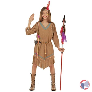 Rappel produit DEGUISEMENT ENFANT INDIEN CHEYENNE TAILLE 128 CM + 140 Cm + 158 CM WIDMANN