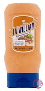 Rappel produit LA WILLIAM Américaine chef 280ml LA WILLIAM