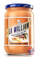 Rappel produit LA WILLIAM Américaine chef 300ml LA WILLIAM (photo numéro 1)