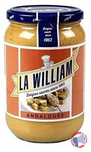 Rappel produit LA WILLIAM Andalouse 650ml LA WILLIAM