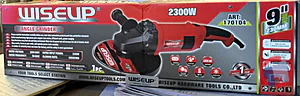Rappel produit MEULEUSE D'ANGLE D230 WISEUP