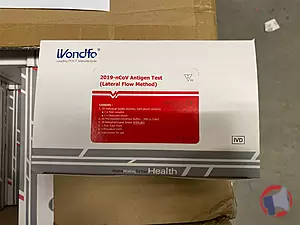 Rappel produit 2019-nCov Antigen Test (Lateral Flow Method) WONDFO
