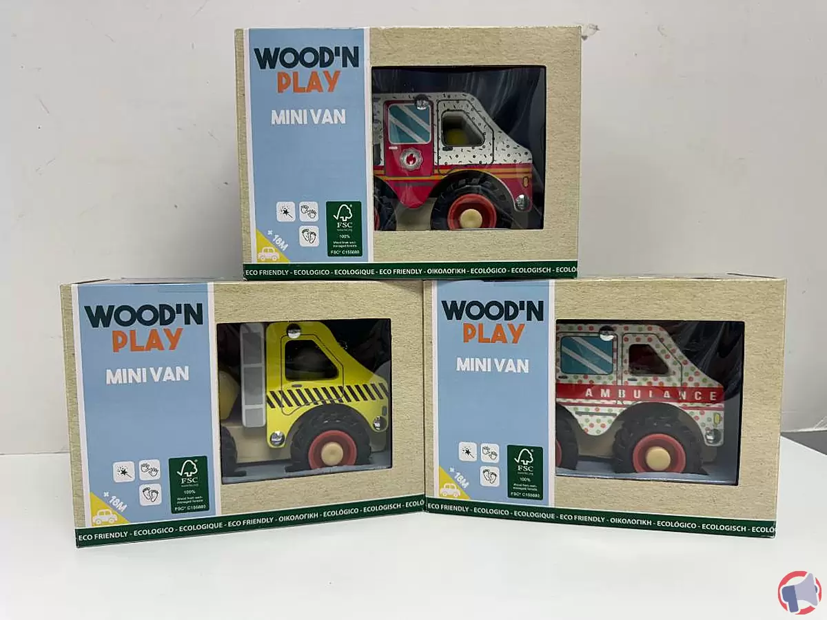 Rappel de produit : Voiture en bois de la marque Wood N Play vendue chez King Jouet