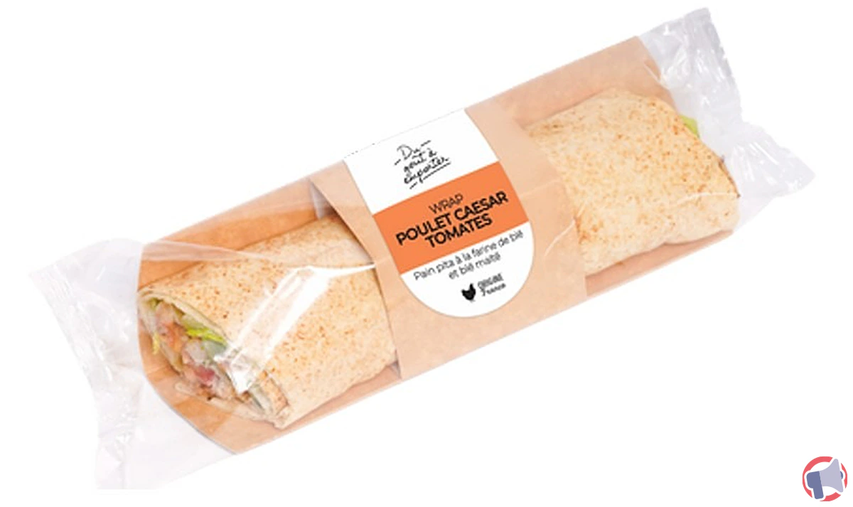 Rappel wrap poulet caesar tomates : informations et risques pour la santé