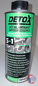 Rappel produit Détox Décalaminant moteur essence nettoyant 5 en 1: i,jecteurs, FAP, catalyseur, vanne EGR, admission, turbo WU-DP400