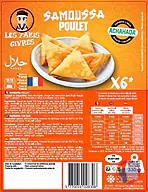 Rappel produit Samoussa Poulet halal Yakis Givré (photo numéro 2)