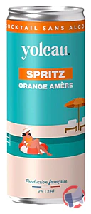 Rappel produit Spritz sans alcool canette 25cl yoleau