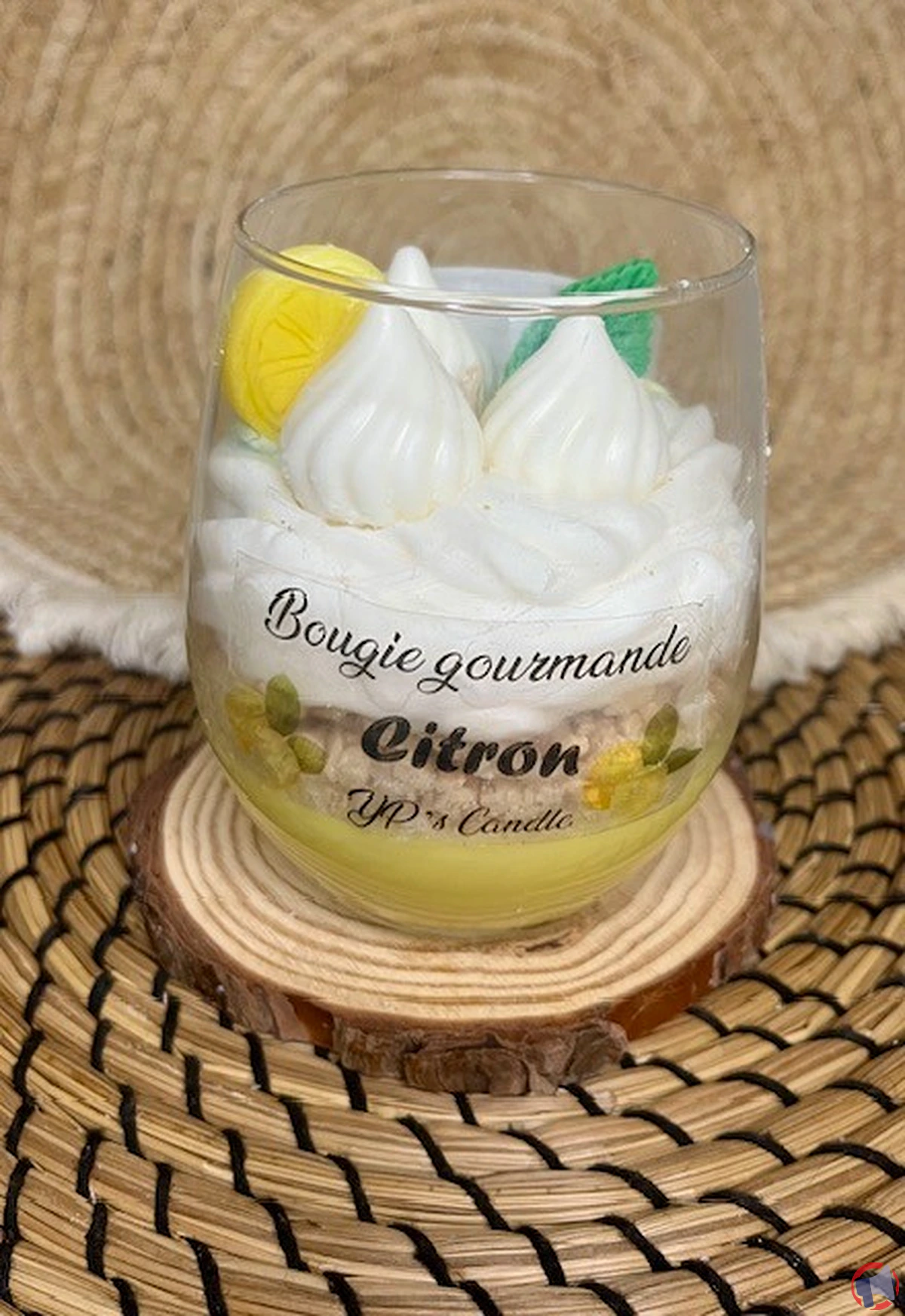 Rappel de produit : bougie gourmande citron de YP's Candles