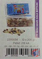 Rappel produit Yutty treyler Mini sour cola bottles