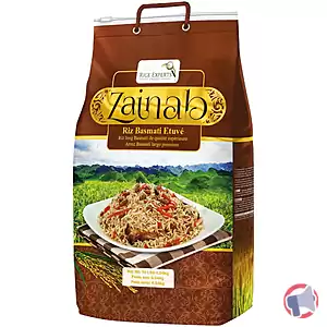 Rappel produit Riz Basmati étuvé ZAINAB