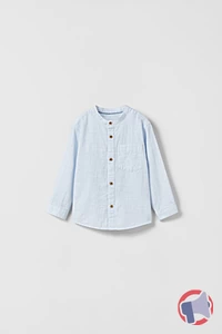 Rappel produit Chemise faux uni et/ou Chemise bébé à manche ZARA