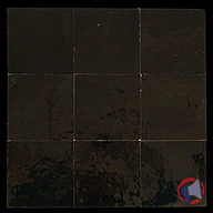 Rappel produit Zellige noir 10x10 cm
